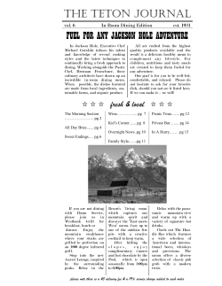 Room Dining - Four Seasons