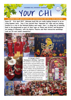 Issue 22 - Coombe Hill Infants School