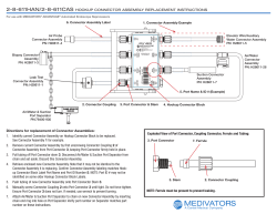 2-8-611HAN/2-8-611CAS HOOKUP CONNECTOR ASSEMBLY