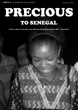 to senegal - Jo Walters Trust