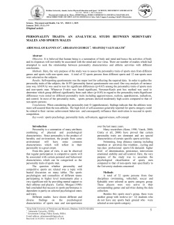 5 personality traits: an analytical study between