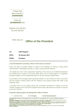 Office of the President