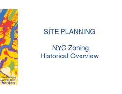 NYC Zoning history Overview Full Color