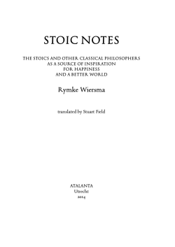 stoic notes