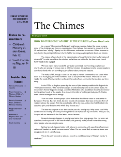 February 2017 - First United Methodist Church