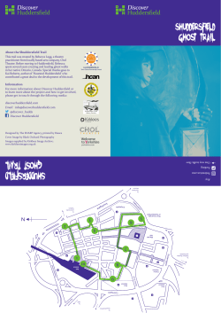 Discover Huddersfield Shuddersfield Ghost Trail