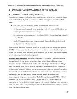 9 sand and fluids management at the surface