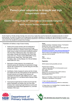Flier Workshop Pasture plant adaptation+CAH2