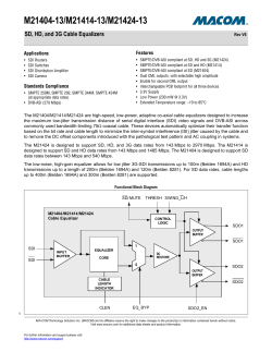 M21404-13/M21414-13/M21424-13