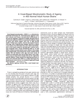 A Voxel-Based Morphometric Study of Ageing in 465 Normal Adult
