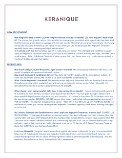 HOW DOES IT WORK? - How long will it take to work? OR How long