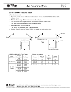 Air Flow Factors
