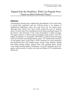 Ripped from the Headlines: What can Popular Press Teach