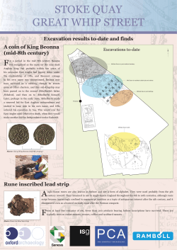 mid-8th century - Pre-Construct Archaeology
