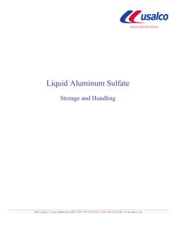 Storage And Handling