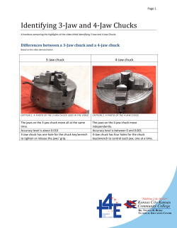 Identifying 3-Jaw and 4-Jaw Chucks
