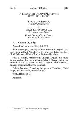 State v. Baucum - Oregon Appellate Court Opinions