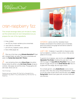 Cran-Raspberry Fizz