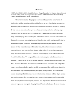 and Crab-eating Foxes (Cerdocyon tho - Repository Home