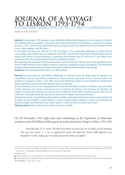 journal of a voyage to lisbon. 1793-1794