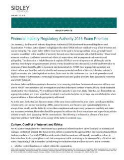 Financial Industry Regulatory Authority 2016