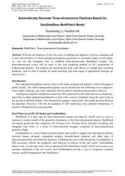 Automatically Generate Three-dimensional Pipelines