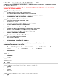 Test3 Spr 2015 Complete this test by Sunday, May 3, 11:59 PM