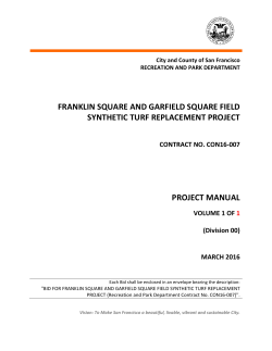 franklin square and garfield square field synthetic turf