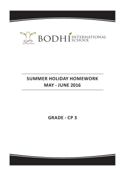cp 3 - Bodhi International School