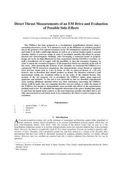 Direct Thrust Measurements of an EM Drive and