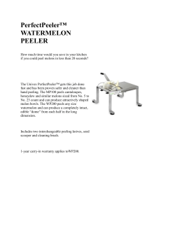 PerfectPeeler&trade; WATERMELON PEELER