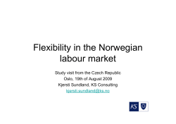 Flexibility in the Norwegian labour market