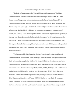 Lucretian Coloring in the Death of Turnus