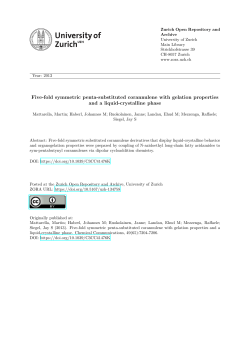 - Zurich Open Repository and Archive
