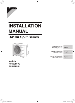 installation manual