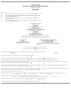 Annual Report On Form 20-F 2012