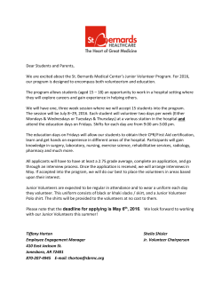 an application - St. Bernards Foundation