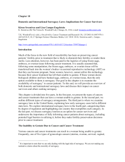 Chapter 10 Domestic and International Surrogacy Laws