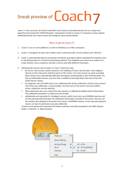 Sneak preview of - CMA