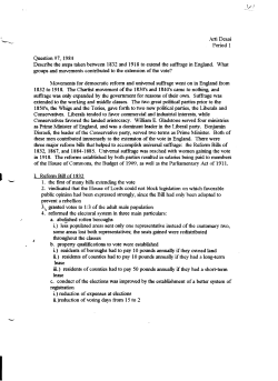 Arti Desai Period 1 Question #7, 1984 Describe the steps