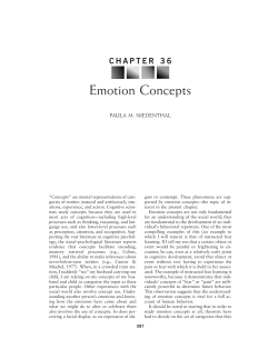 Emotion Concepts