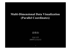 Multi-Dimensional Data Visualization (Parallel Coordinates)