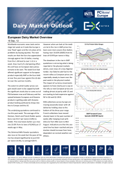 European Dairy Market Overview