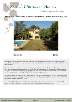 Ensemble of Two Dwellings in One Hectare of Private Grounds with