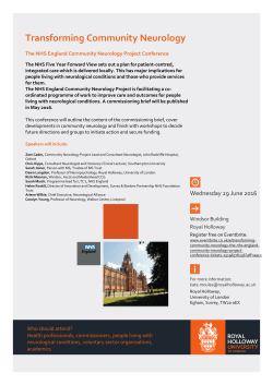 NHSEnglandcommunityneurologyflyer2016