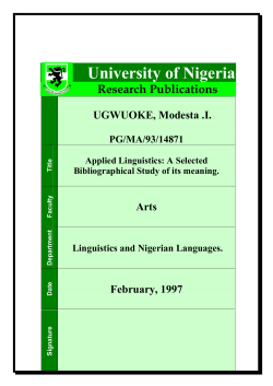 pdf - University Of Nigeria Nsukka