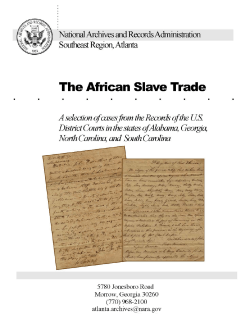 African Slave Trade