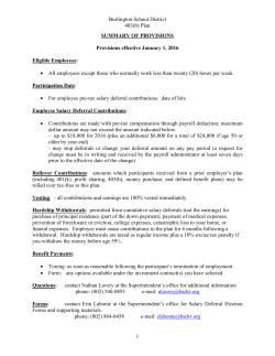 6) 403b Retirement Savings Plan