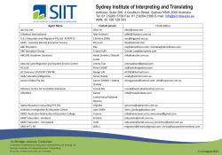 Sydney Institute of Interpreting and Translating