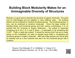 Building Block Modularity Makes for an Unimaginable Diversity of